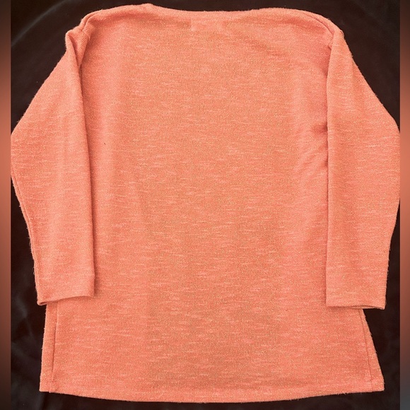 H&M Kids Girls Cardigan Sweater Size 6-8 Y Pink with silver speckles - Picture 4 of 4